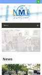 Mobile Screenshot of nmi.edu.af